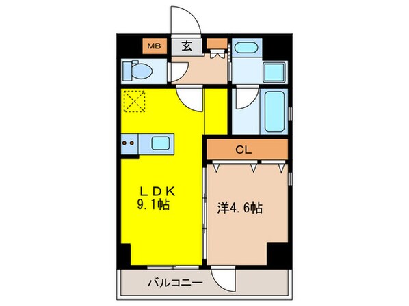 ＥｖｅｒＧｒｅｅｎ豊玉の物件間取画像